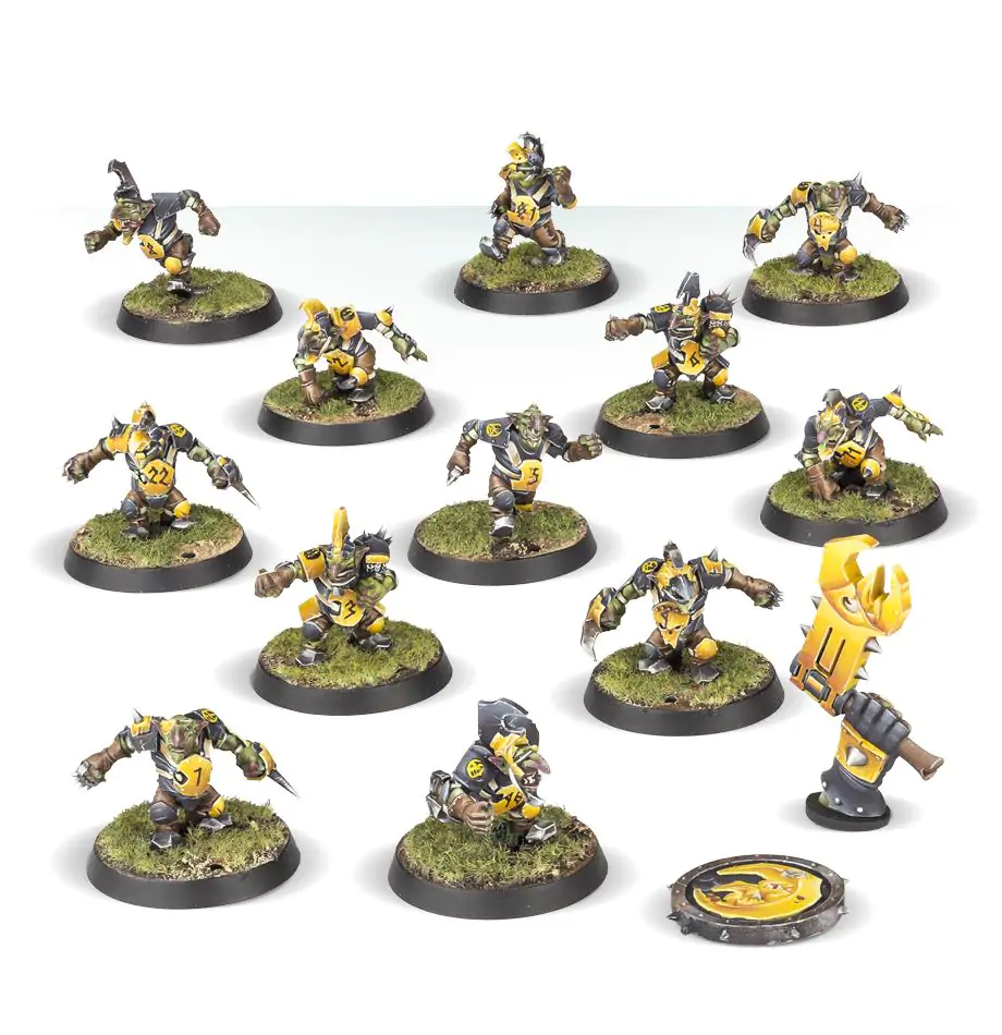 scarcrag snivellers blood bowl team
