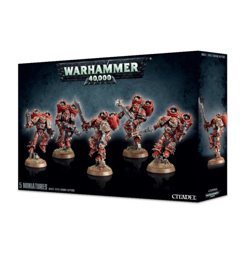 Chaos space marine raptors