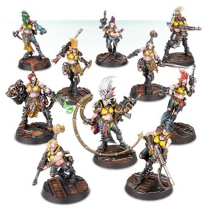 Necromunda Escher Gang