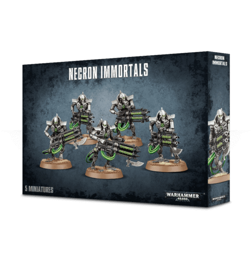 Necron immortals - deathmarks