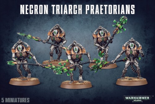 Necron triarch praetorians