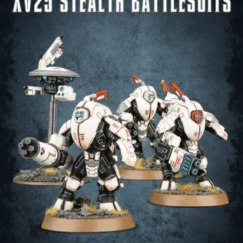 Tau empire XV25 stealth battlesuits