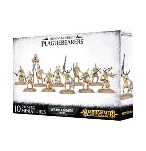Daemons of Nurgle : Plaguebearers