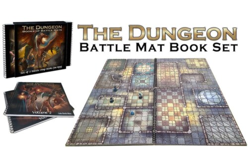Pack de 2 livres Dungeon book modulaires