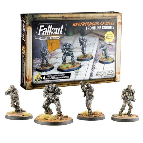 Fallout Wasteland Warfare - Brotherhood of Steel : Frontline knights