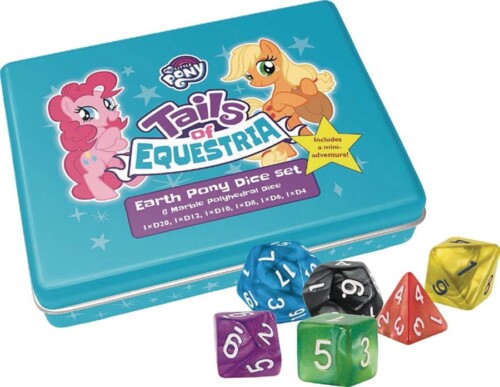 Tails of equestria : set de dés poney