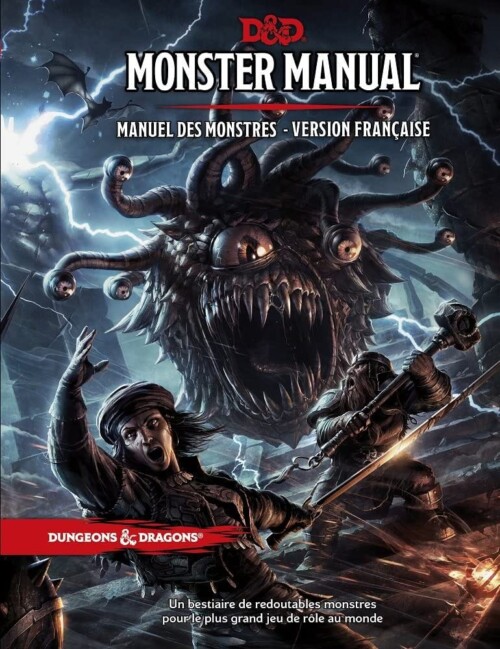 Dungeons & Dragons v5 : Manuel des monstres (FR)