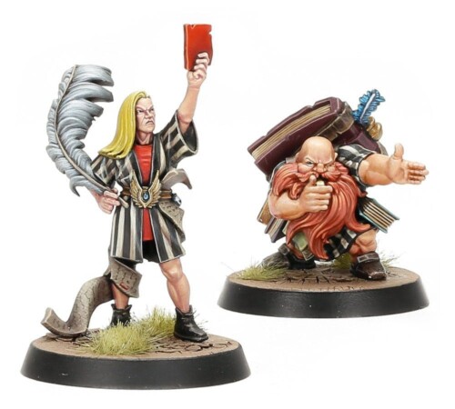 Blood Bowl Elf And Dwarf Biased Referees