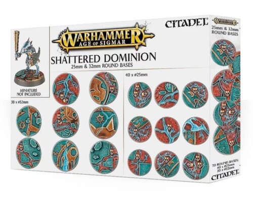 Age of Sigmar: Shattered Dominion: 25 & 32Mm Round