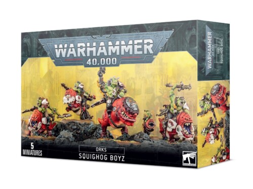 Orks: Boyz sur Squigliers