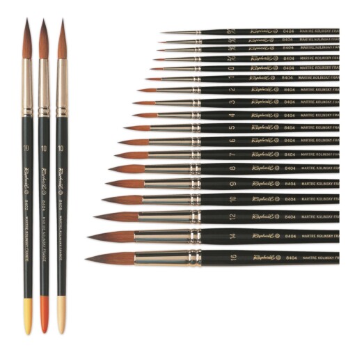 Pinceau Raphaël Kolinsky S N°4 Pointe fine - Série 8404