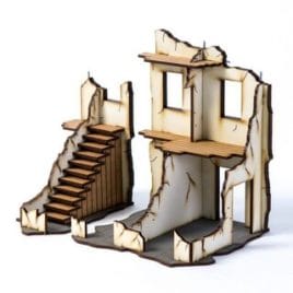 Urban Ruins; Stalingrad #4 (28mm)