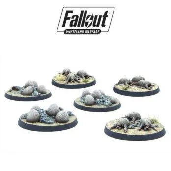 Fallout Wasteland Warfare - Créatures : Mirelurk Hatchlings + Eggs