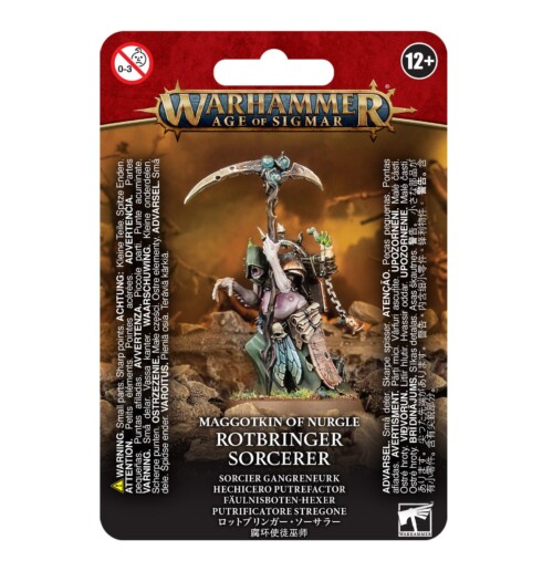 Maggotkin of Nurgle: Sorcier Gangreneurk