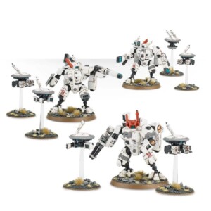 Tau Empire XV8 Crisis Battlesuits