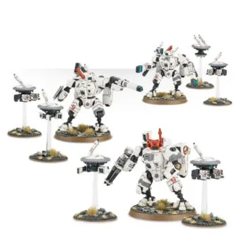 Tau Empire XV8 Crisis Battlesuits