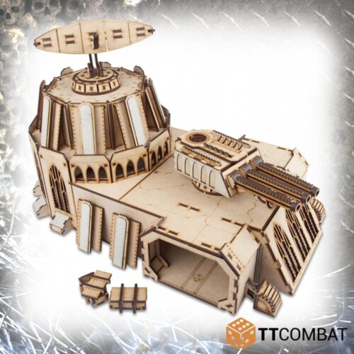 Sci-Fi Gothic : Fortified gun battery
