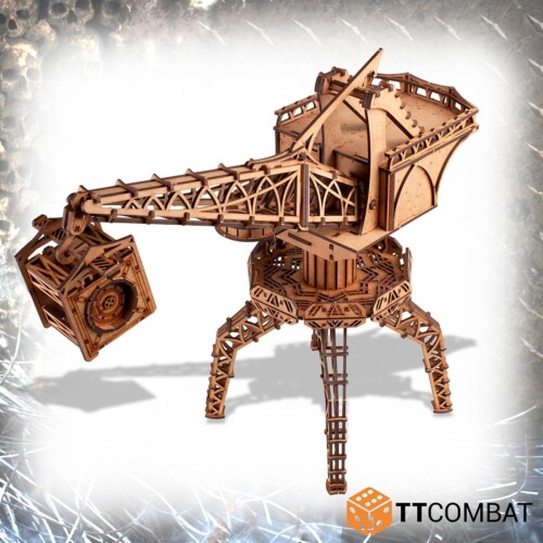 Sci-Fi Gothic : Graveyard crane