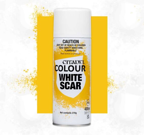 white scar spray