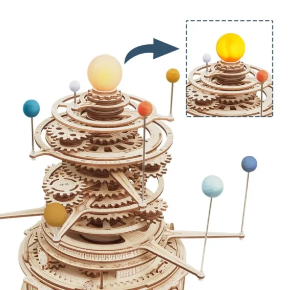 système solaire grand modèle mechanical orrery