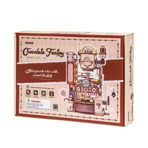 circuit à billes l'usine de chocolats chocolate factory