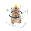 système solaire grand modèle mechanical orrery