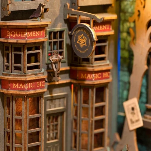 livre en kit bookend magic house