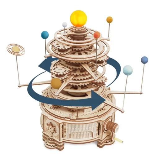 système solaire grand modèle mechanical orrery