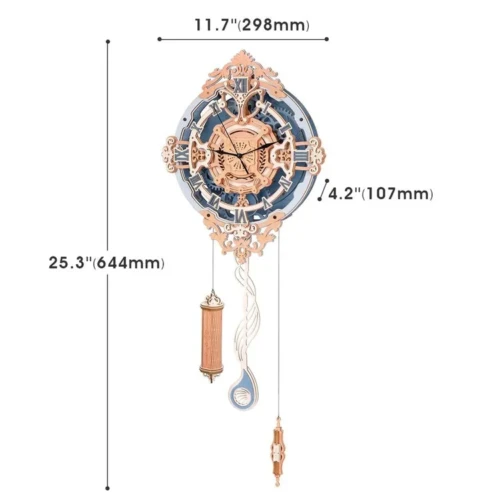 horloge notes romantiques romantic notes
