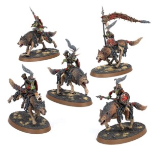 gloomspite chevaucheurs loups