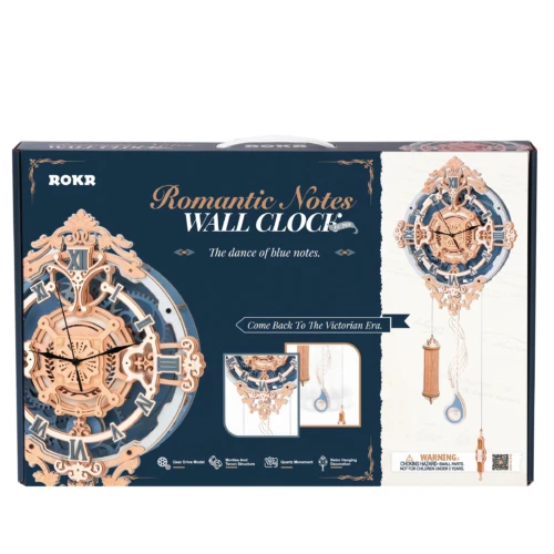 horloge notes romantiques romantic notes