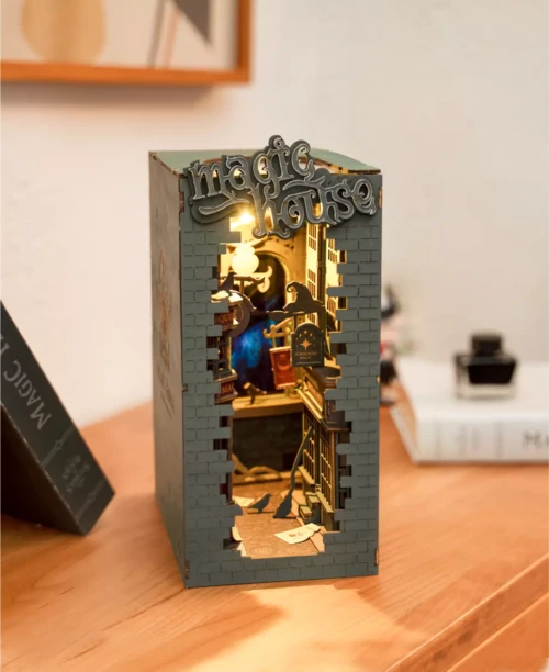 livre en kit bookend magic house