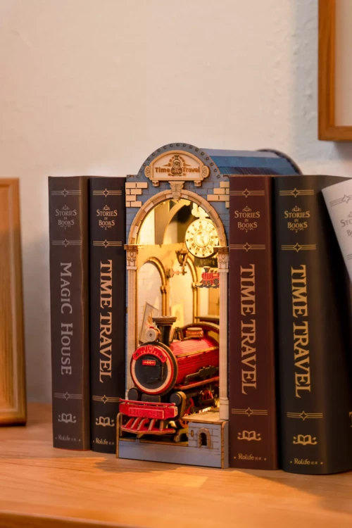 livre en kit bookend voyage dans le temps