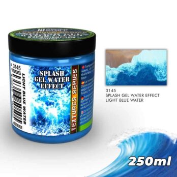 gel a effet d eau bleu clair 250ml