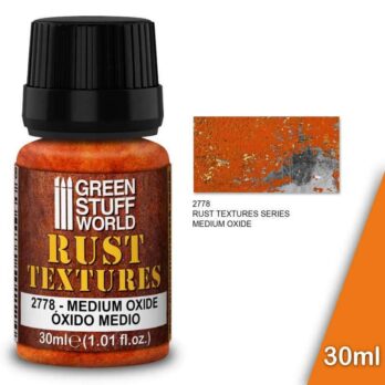 textures de rouille medium oxide rust 30ml