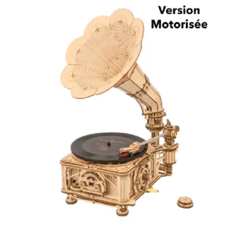 gramophone classique version motorisée