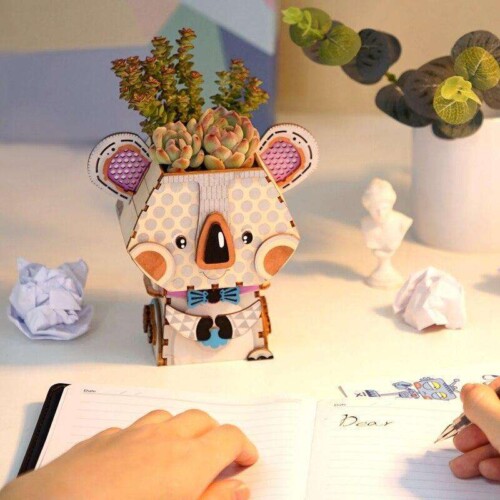 pot à fleurs koala