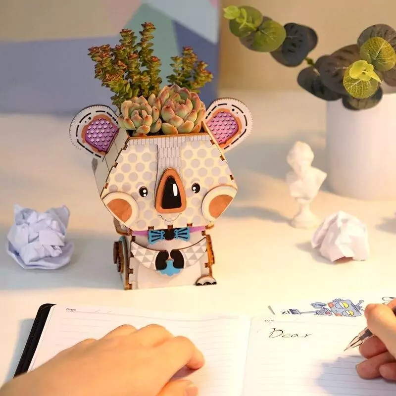 pot à fleurs koala