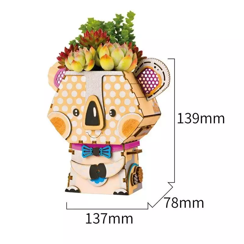 pot à fleurs koala