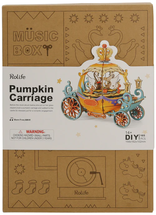 boîte à musique pumpkin carriage