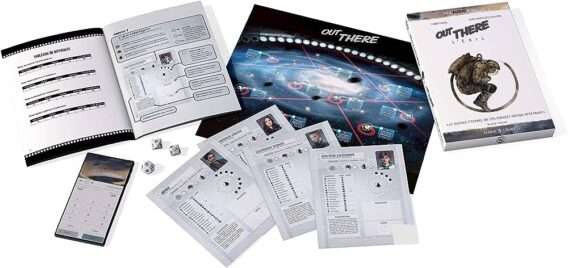 out there : l'exil rpg audio box
