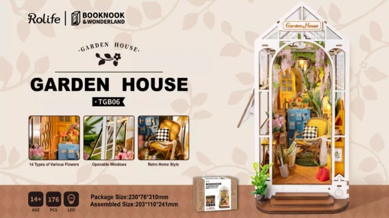 livre en kit bookend garden house