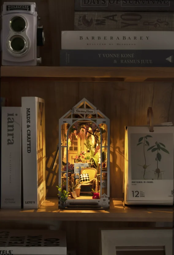 livre en kit bookend garden house