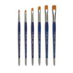 raphael 8234 kaerell bleu pinceau plat court
