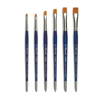 raphael 8234 kaerell bleu pinceau plat court