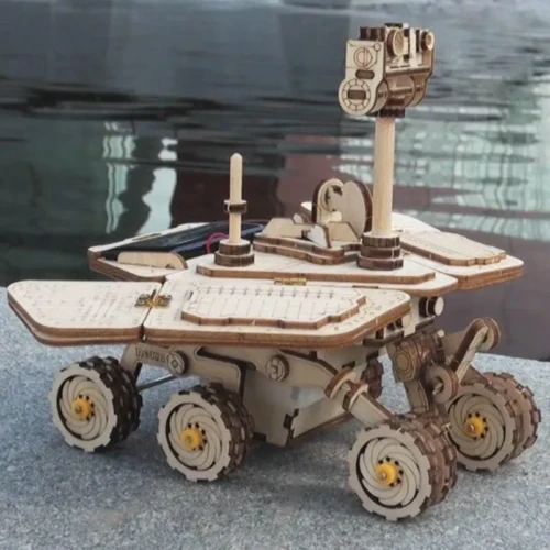 puzzle 3d bois spirit rover rokr robotime 7