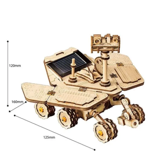 puzzle 3d bois spirit rover rokr robotime 8