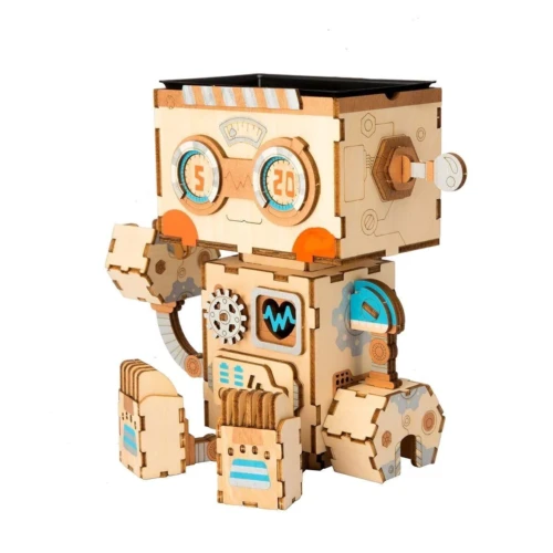 pot à fleurs robot