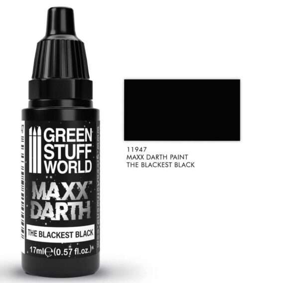 peinture plus noire maxx dark 17ml