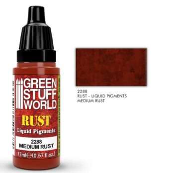 pigments liquides medium rust